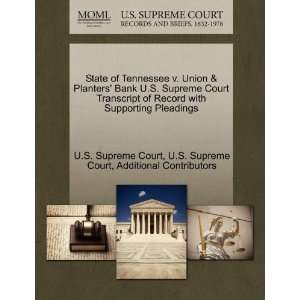  State of Tennessee v. Union & Planters Bank U.S. Supreme 