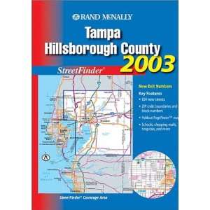  Rand McNally 2003 Tampa Hillsborough County Streetfinder 