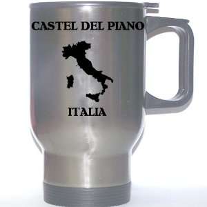   (Italia)   CASTEL DEL PIANO Stainless Steel Mug 