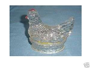 Vintage Candy Container Chicken on Nest  