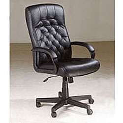 Ysela Office Leather Pintucked Executive Chair  
