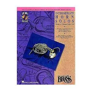   Book Of Intermediate Horn Solos   Horn/Piano Musical Instruments
