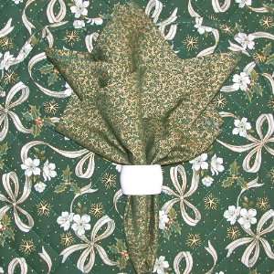  Green Music Cloth Napkin