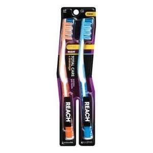 Reach Total Care + Massage Toothbrush Full Soft 2PK 