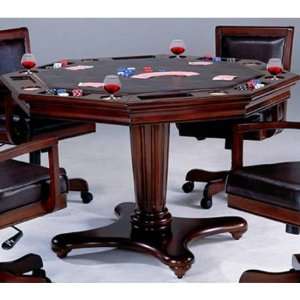  Hillsdale Furniture 6124GTB Ambassador Game Table in Rich 