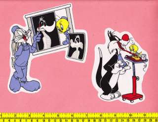 Tweety Sylvester Dentist Xray Fabric Iron Ons Appliques  