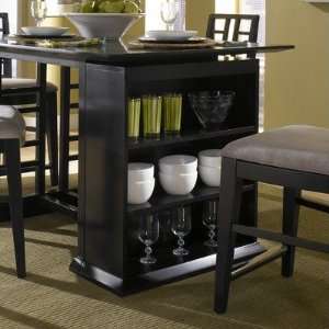    Perspectives Counter Table Storage Unit in Graphite