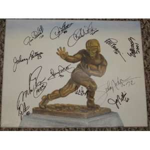   Jim Plunkett,Archie Griffin,Tony Dorsett,Doug Flutie And More Sports