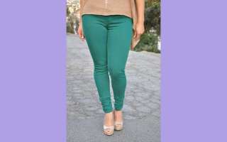  Jeggings Green SZ 0 13 by JUST USA FAST  PS215  