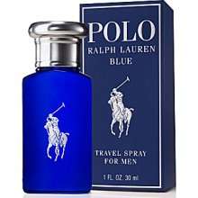 POLO BLUE * Ralph Lauren Cologne 1.0 oz EDT Men Spray  