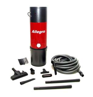 Allegro Central Vacuum System PACKAGE+3 Inlet Kit+Hose  