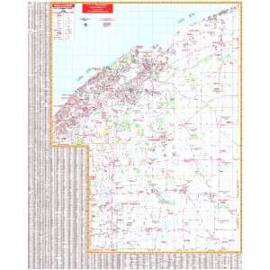  2001 Lake County/Geauga County, Oh (City Wall Maps 