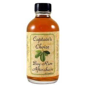  Captains Choice Bay Rum Aftershave 4oz after shave 