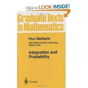  Integration and Probability (Graduate Texts in Mathematics 