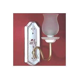   / Old Silver 1 Light Bathroom Fixtures Wall Sconce
