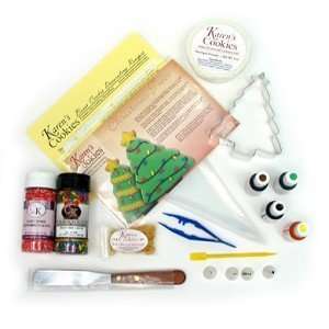  Christmas Trees Cookie Decorating Kit