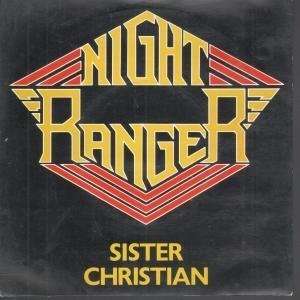  SISTER CHRISTIAN 7 INCH (7 VINYL 45) UK MCA 1984 NIGHT 