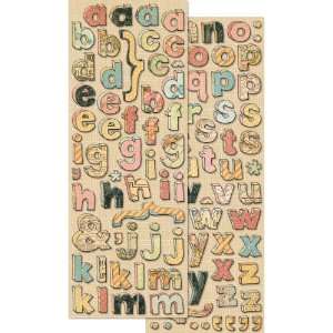   Company Handmade Doodle Alphabet Die Cuts Arts, Crafts & Sewing