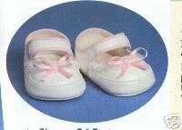 doll shoes, Baby shoes S315 size 1 (3 3/8 length)  