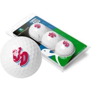 Dayton Flyers 3 Golf Ball Sleeve (Set of 3)
