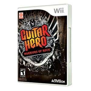  NEW GH Warriors of Rock Wii (Videogame Software) Video 