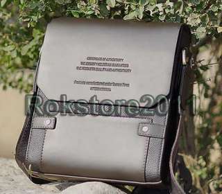   Leather Messenager Briefcase Shoulder Bag Authentic Moonar  
