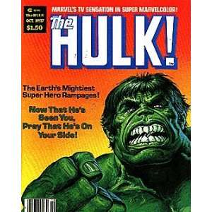  Rampaging Hulk Magazine (1977 series) #17 Marvel Books