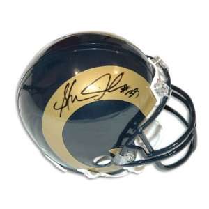 Steven Jackson St. Louis Rams Autographed Mini Helmet