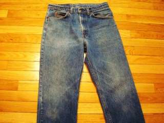 LEATHER PATCH vintage ORANGE tab LEVIs jeans 509 40509 0215 33x32 