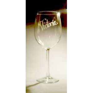  Personalized 18oz Wine Glass 