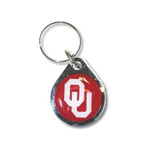  University of Oklahoma Sooners   Keychain   Teardrop 