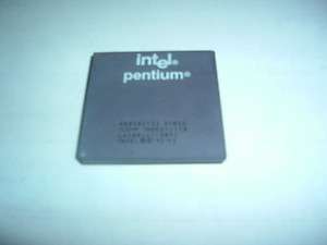 Intel Pentium socket 5,7 (75MHz) A8050275 SX969/SSS Vintage CPU  
