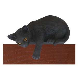  Black Loafer Cat Shelf and Wall Plaque Collectible 