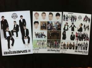BIG BANG BIGBANG COLLECTION PHOTOBOOK + 2 STICKERS  