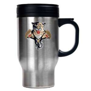 Florida Panthers Stainless Steel Travel Mug  Sports 