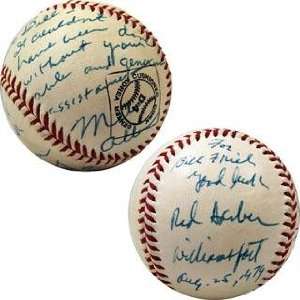 Mel Allen and Red Barber Autographed Baseball   &   Autographed 