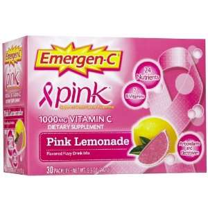Alacer Emergen C Pink Lemonade 30 ct  Grocery & Gourmet 