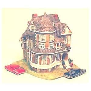  Miniature N Scale detailed Victorian House #26 Everything 