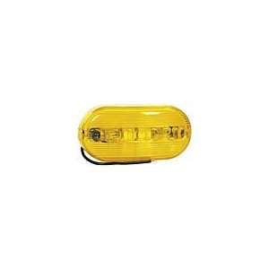   80917 Oblong Marker Light Lamp 4 1/8x2x1 1/32   Yellow (Pack of 4