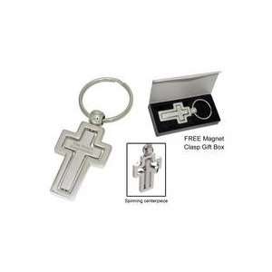  CPP 1763    Cross Spinner Keychain