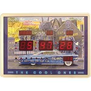  House of Horrors Digital Calendar Clock SS 08487