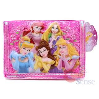 Disney Princess with Tangled Kids Wallet  Pink  