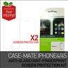 CASE MATE iPhone4/4s Screen protector film X2 /Wor