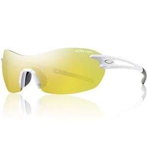  Smith Pivlock v90 Sunglasses   White/Yellow Mirror 