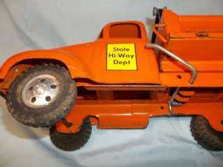 VINTAGE TONKA STATE HI WAY TRUCK GOOD CONDITION FROM ESTATE  
