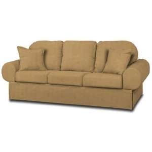  Mission Buff Faux Leather Classic Couch
