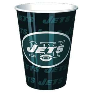  New York Jets 16 oz. Plastic Cup (1 count) Everything 