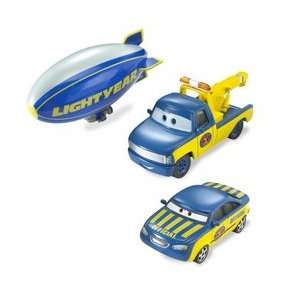  Cars Racing 3 Car Pack  Blimp/ Tom/ Tow Toys & Games