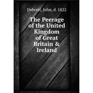  The Peerage of the United Kingdom of Great Britain 