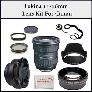  Tokina 11 16mm f/2.8 AT X 116 Pro DX Autofocus Lens Kit 